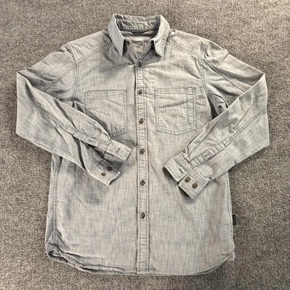 The North Face Men's Casual Long Sleeve Shirt Medium #786